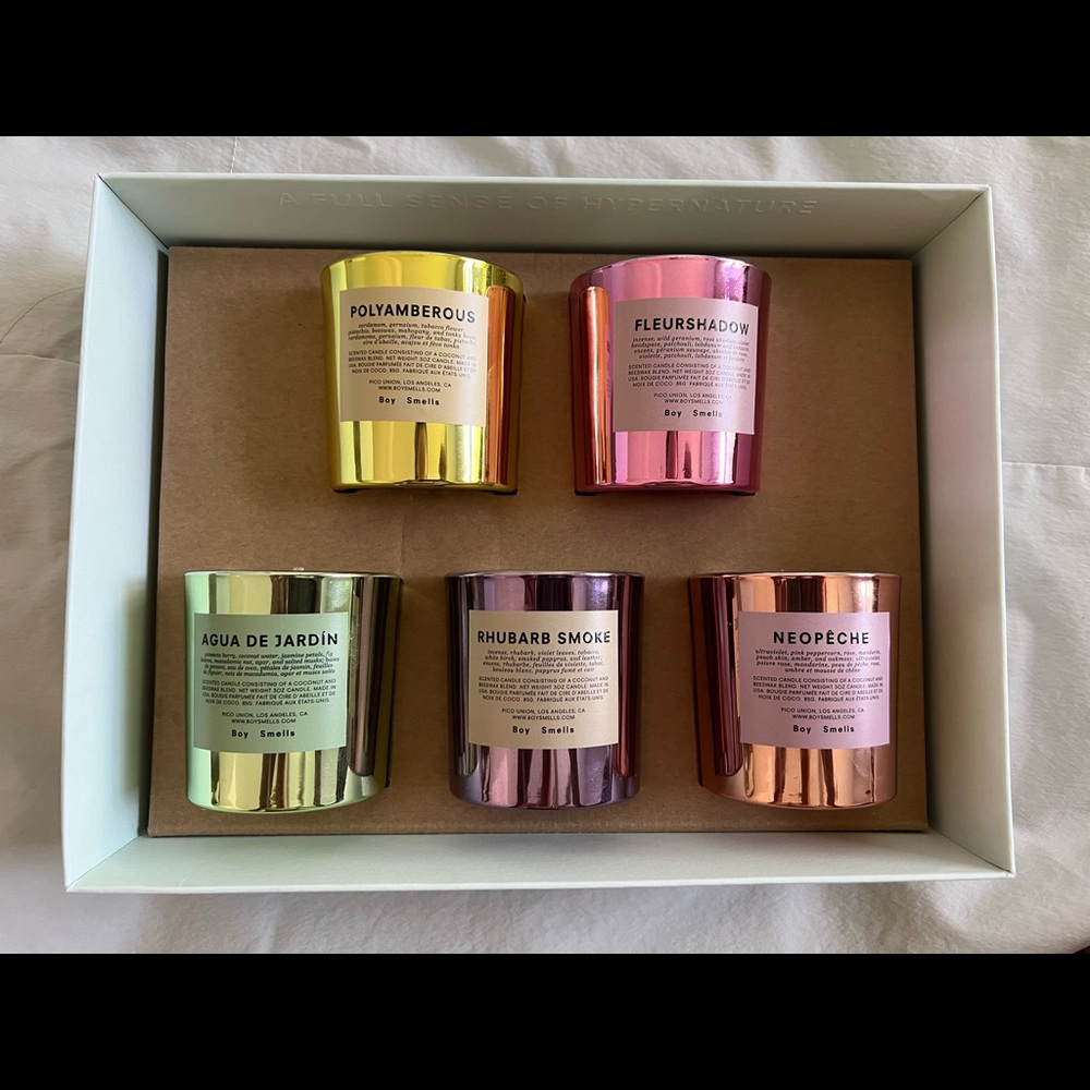 Boy Smells Hypernature Votive Candle Set